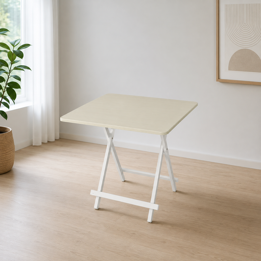 Mesa auxiliar plegable · 70 × 70 cm