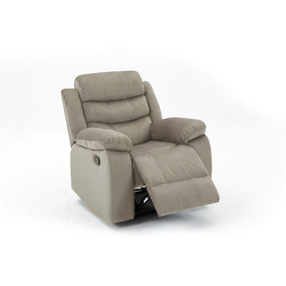 Sillón reclinable Houston con reposapiés elevado