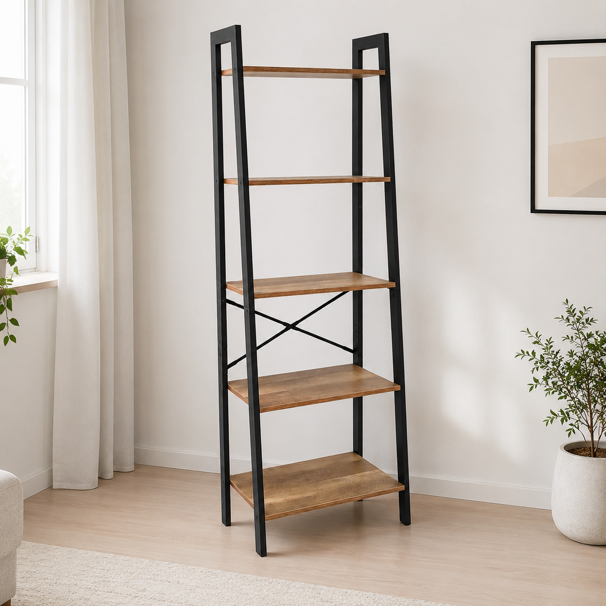 Estantería escalera de 5 niveles · 172 cm